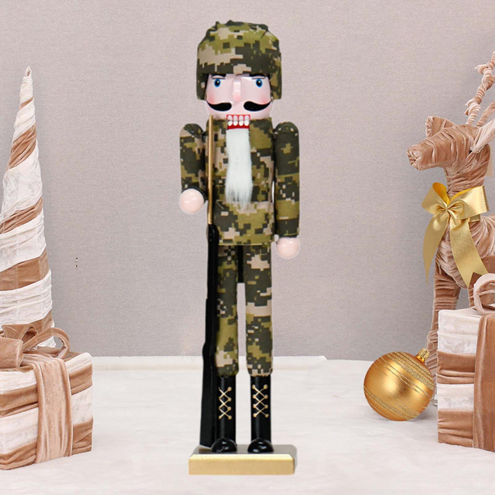 Nutcracker Figurine - تماثيل كسارة المكسرات الخشبية، تمثال كسارة