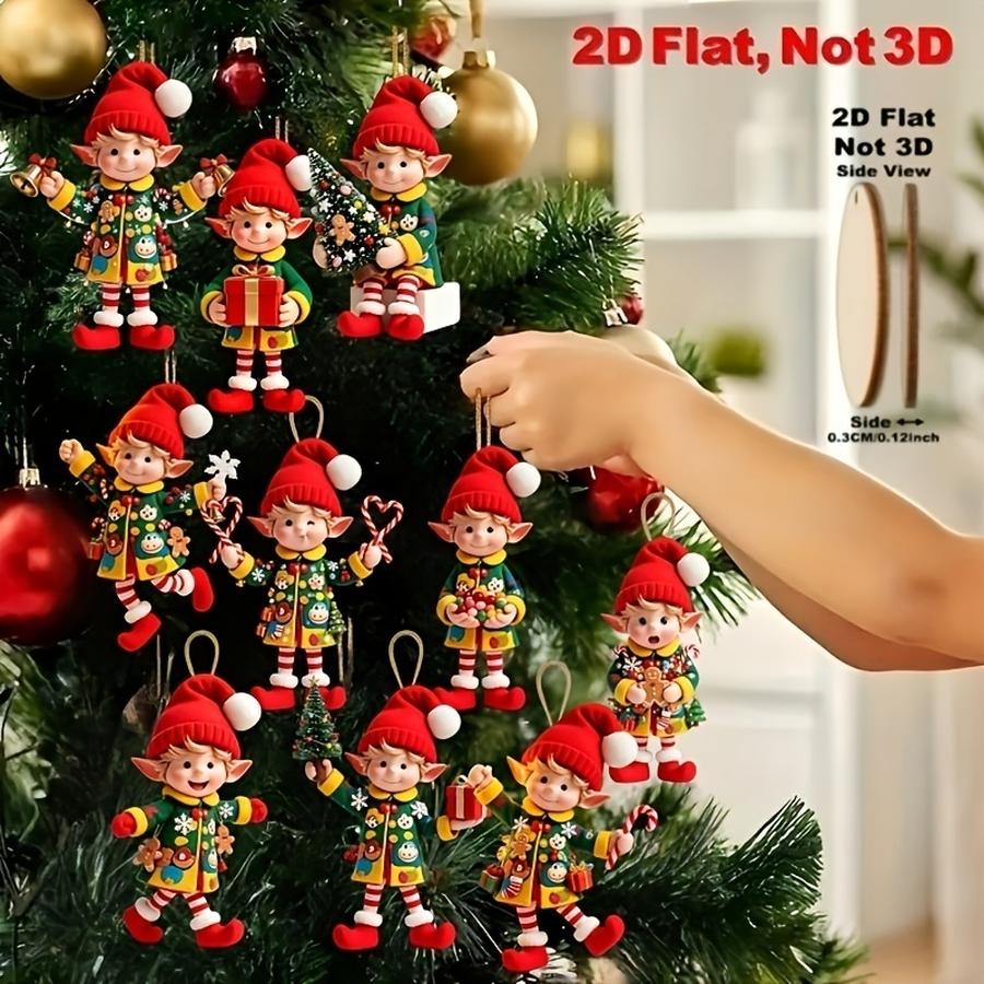 1/5/10/20/50/100 قطعة مسطحة ثن - مراجعة Christmas Tree Artificial وسعره