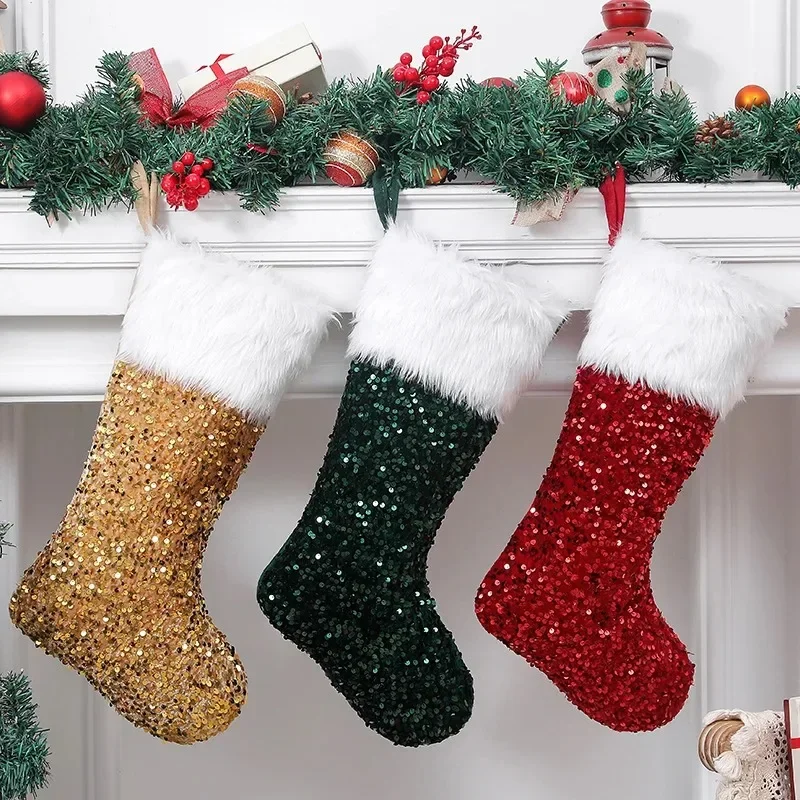 جوارب عيد الميلاد القابلة للطب - مراجعة Christmas Stocking Hanging وسعره