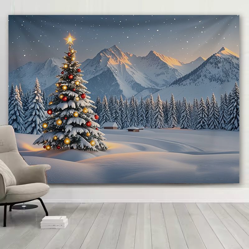 VIKAMA نسيج حائط شجرة عيد المي - مراجعة Christmas Tree Artificial وسعره