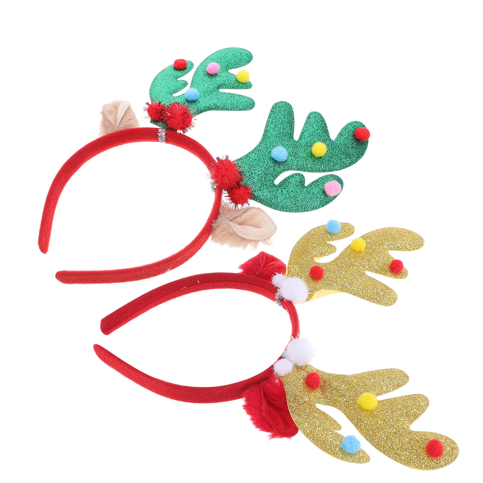 قطعتان من عصابات الرأس لعيد ال - مراجعة Reindeer Antlers Headband وسعره